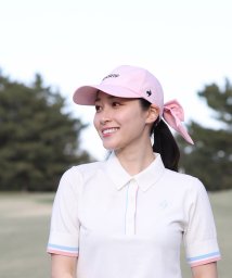 le coq sportif GOLF (ルコックスポルティフ（ゴルフ）)/ポニーテールキャップ/ピンク