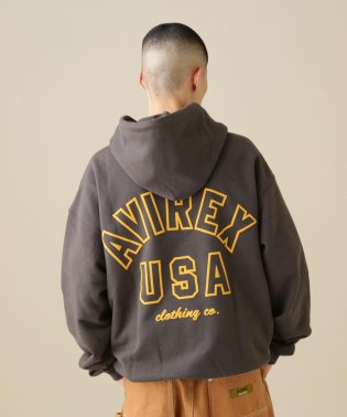 AVIREX/《WEB&DEPOT限定》AVIREX SWEAT PULL OVER PARKA / アヴィレックス スウェット プルオーバー パーカー/505155513