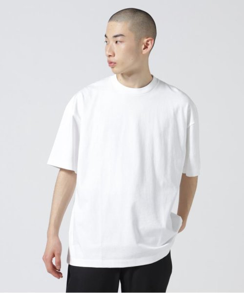 B'2nd(ビーセカンド)/ATON (エイトン)SUPIMA AIR 12/－ | OVERSIZED S/S T－SHIRTオーバーサイズショートスリーブT/ホワイト