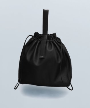MAISON mou/【YArKA/ヤーカ】real leather drawstring tote & hand bag [bdbd2]/リアルレザー巾着 トート バッグ/505155546