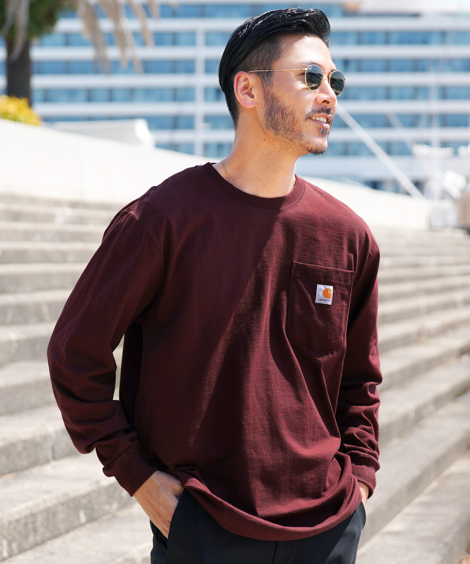 カーハート　Carhartt ロンＴ ロンティー