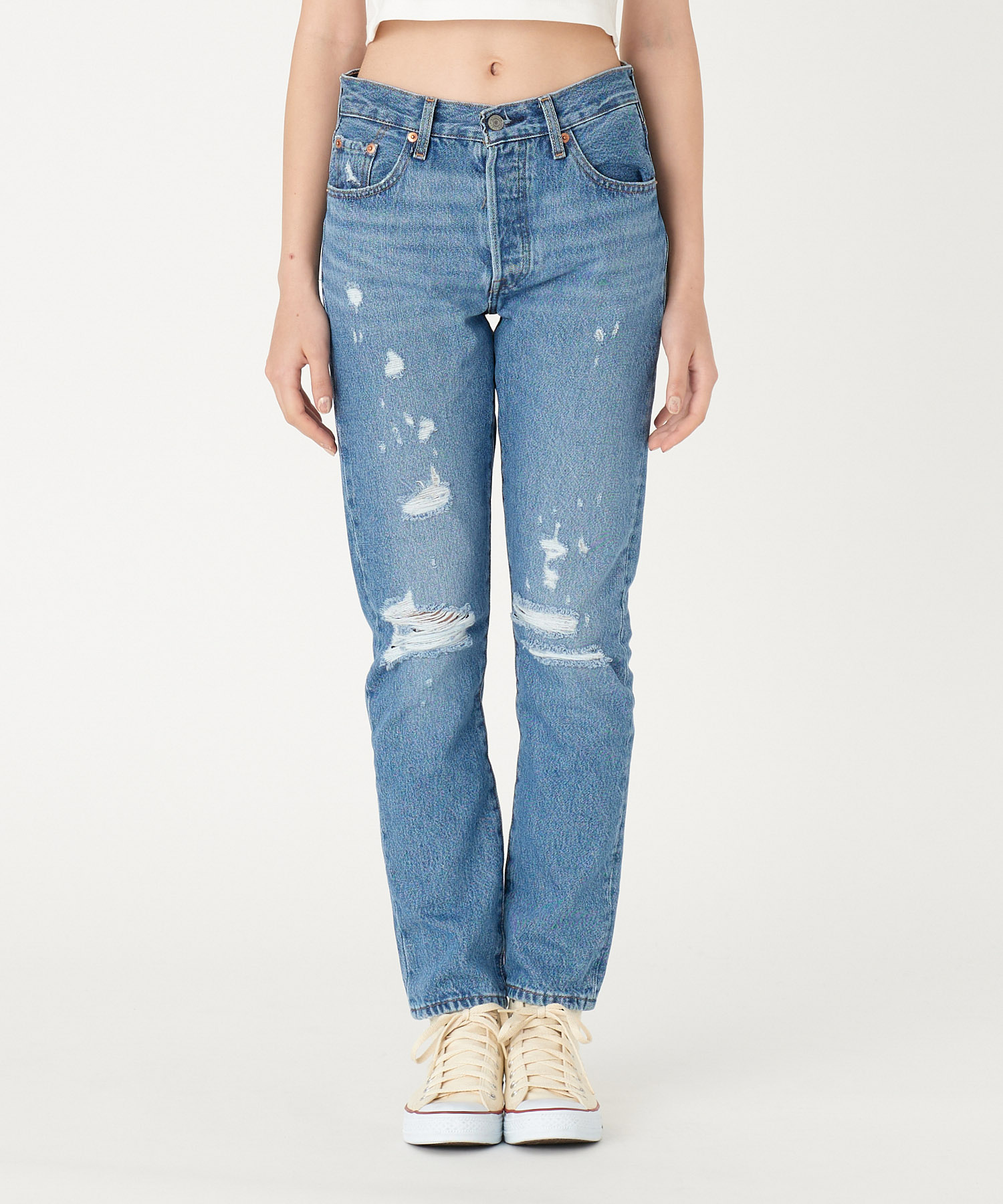セール】リーバイス/Levi's 501 ストレートジーンズ バイカラー JEANS