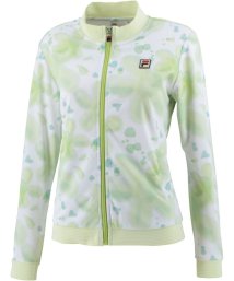 FILA（ZETT Ladies）(フィラ（ゼット　レディース）)/【テニス】トラックジャケット 花柄  スポーツウェア レディース/ライトイエロー