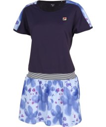 FILA（ZETT Ladies）(フィラ（ゼット　レディース）)/【テニス】ワンピース 花柄 スポーツウェア レディース/ネイビー