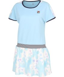 FILA（ZETT Ladies）(フィラ（ゼット　レディース）)/【テニス】ワンピース 花柄 スポーツウェア レディース/ブルー