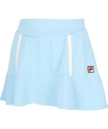 FILA（ZETT Ladies）(フィラ（ゼット　レディース）)/【テニス】ヨーク切替 スコート 無地 スポーツウェア レディース/ブルー