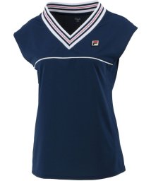FILA（ZETT Ladies）/【テニス】脇パイピング ノースリーブTシャツ スポーツウェア レディース/505153171