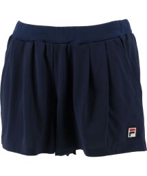 FILA（ZETT Ladies）(フィラ（ゼット　レディース）)/【テニス】ショートパンツ 無地 スポーツウェア レディース/ネイビー