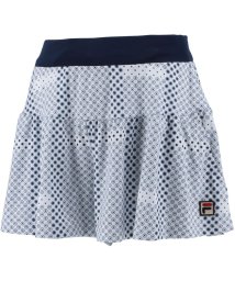 FILA（ZETT Ladies）(フィラ（ゼット　レディース）)/【テニス】キュロットパンツ 小紋水玉柄 スポーツウェア レディース/ホワイト