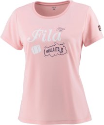 FILA（ZETT Ladies）/【テニス】トラベルプリントTシャツ スポーツウェア レディース/505153193