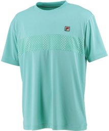 FILA（ZETT Mens）/【テニス】切替Tシャツ 小紋水玉柄 スポーツウェア メンズ/505153242