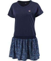 FILA（ZETT Ladies）(フィラ（ゼット　レディース）)/【テニス】ワンピース 小花柄 スポーツウェア レディース/ネイビー