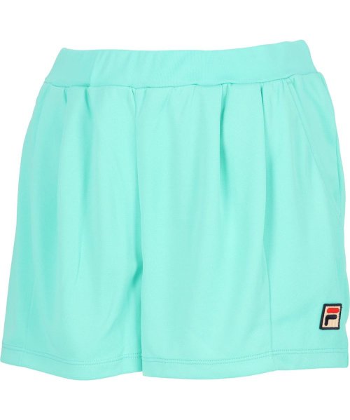 FILA（ZETT Ladies）(フィラ（ゼット　レディース）)/【テニス】ショートパンツ 無地 スポーツウェア レディース/ライトグリーン