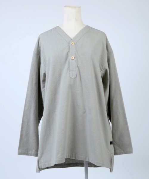 S'more(スモア)/【S'more】V NECK SLEEPING SHIRTS/ベージュ