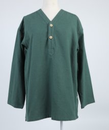 S'more(スモア)/【S'more】V NECK SLEEPING SHIRTS/カーキ