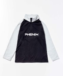 phenix(phenix)/Phenix(フェニックス)RETRO70 Jr 1/2 ZIP TEE レトロ ジュニア ハーフジップ Tシャツ 長袖 カットソー【KIDS】/ブラック