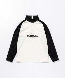 phenix(phenix)/Phenix(フェニックス)RETRO70 Jr 1/2 ZIP TEE レトロ ジュニア ハーフジップ Tシャツ 長袖 カットソー【KIDS】/ホワイト