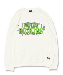 GRAND-BACK(グランバック)/【大きいサイズ】ディッキーズ/Dickies 裏毛 プリントトレーナー 長袖 メンズ Tシャツ カットソー カジュアル インナー ビジネス ギフト プレゼント/ライトグレー