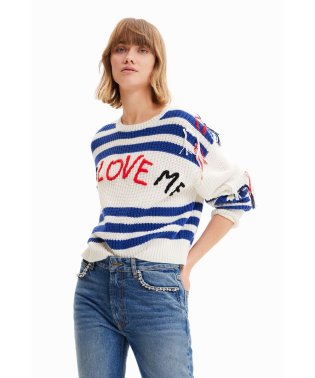 Desigual/Love me セーター/505098409