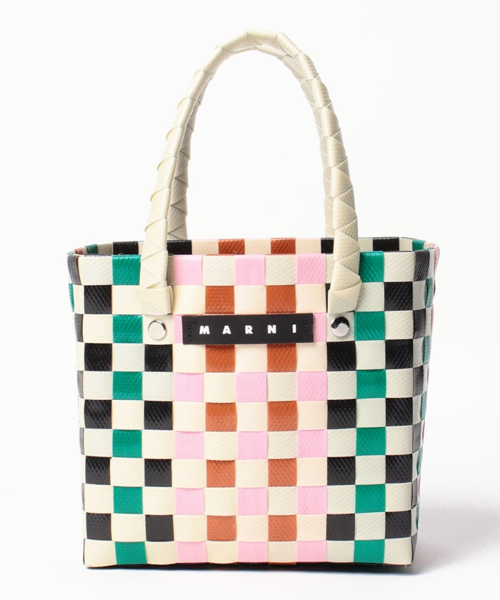 MARNI】マルニ ハンドバッグ かごバッグ M00178M00IW MICRO BASKET BAG ...