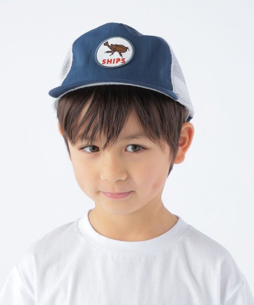 SHIPS KIDS:アニマル メッシュ キャップ