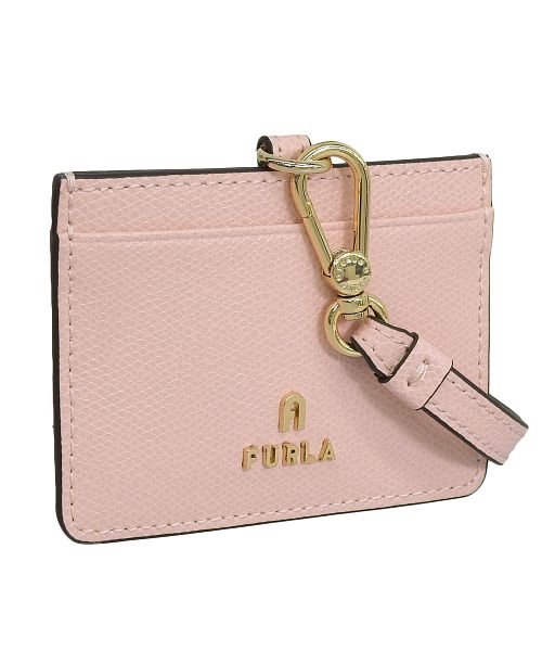 FURLA(フルラ)/FURLA フルラ CAMELIA パスケース 首掛け カードケース/ピンク