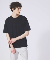 ABAHOUSE(ABAHOUSE)/【COOL JERSEY】プレーティング モダール 半袖 Tシャツ/ブラック