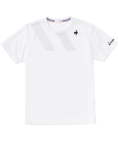 le coq sportif (ルコックスポルティフ)/ソレイユ ゲームシャツ/ホワイト