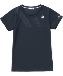 le coq sportif (ルコックスポルティフ)/ソレイユ ゲームシャツ/ネイビー