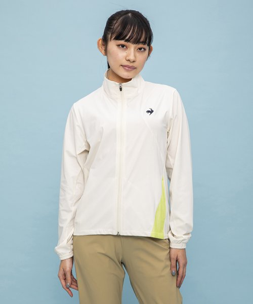 le coq sportif (ルコックスポルティフ)/クーリングナイロンジャケット【アウトレット】/ホワイト