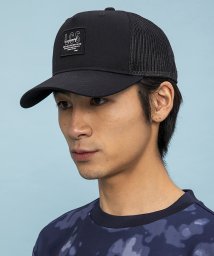 le coq sportif (ルコックスポルティフ)/バックメッシュキャップ/ブラック