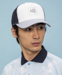 le coq sportif (ルコックスポルティフ)/バックメッシュキャップ/グレー