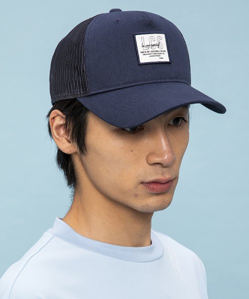 le coq sportif (ルコックスポルティフ)/バックメッシュキャップ/ネイビー