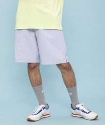 le coq sportif (ルコックスポルティフ)/ナイロンハーフパンツ/パープル