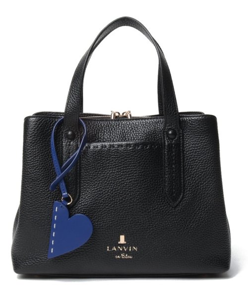 LANVIN en Bleu(BAG)(ランバンオンブルー（バッグ）)/ブランリー　トートバッグ/ブラック