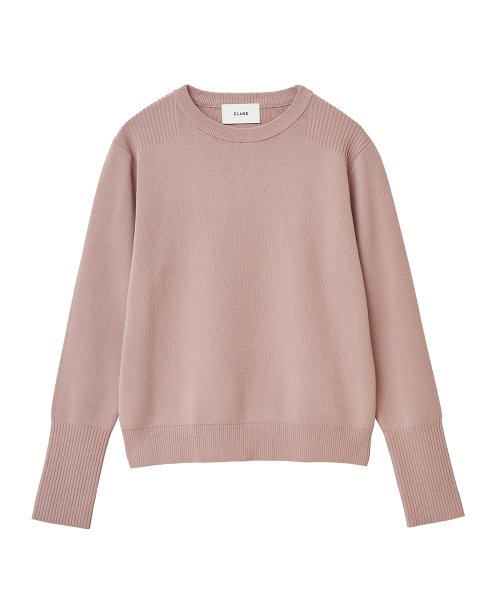 CLANE(クラネ)/BASIC COMPACT KNIT TOPS/PINK