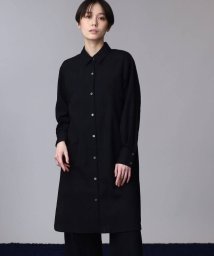 INDIVI/【日本製/オリジナル素材】チェックロングシャツ/505160642