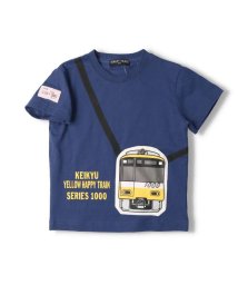 HUNGRY HEART/【子供服】 Hungry Heart (ハングリーハート) 京急電鉄・電車ポシェット風半袖Ｔシャツ 90cm～140cm K30800/505160755