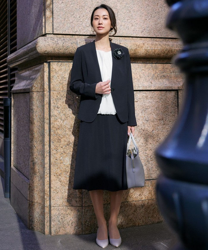 感謝報恩 自由区 ジユウク フォーマル スーツ ジャケット スカート