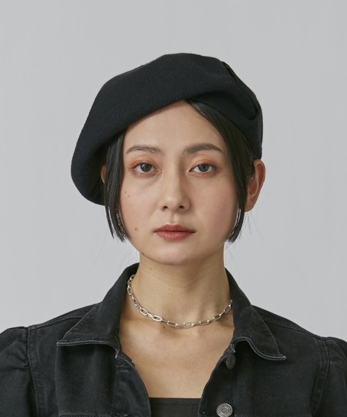 arth(arth)/arth  Put in Thermo  Beret/ブラック