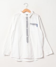 KRIFF MAYER(クリフ メイヤー)/ボウタイシャツ   (130~170cm)/オフホワイト