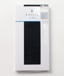 LANVIN en Bleu(ladies socks)(ランバンオンブルー（レディスソックス）)/80dプレーティングタイツ/ソワレ