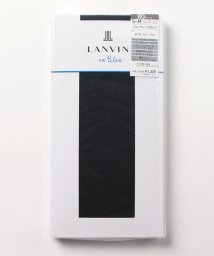 LANVIN en Bleu(ladies socks)(ランバンオンブルー（レディスソックス）)/80dプレーティングタイツ/ルアーブル