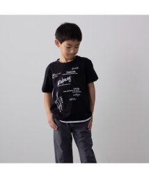MAC HOUSE(kid's)/T－GRAPHICS ティーグラフィックス メッセージロゴ半袖Tシャツ MAB23114/505160795