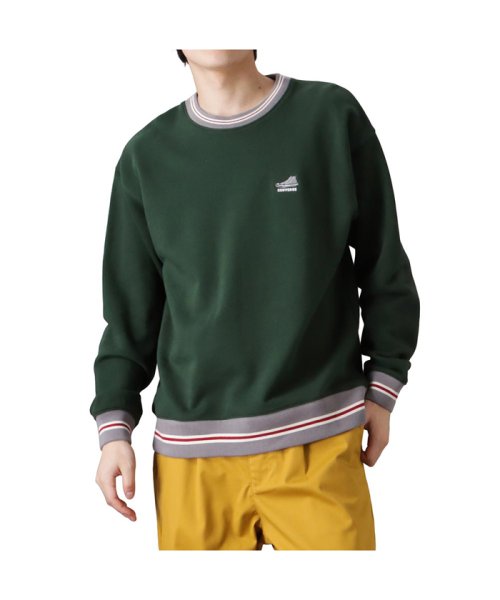 MAC HOUSE(men)(マックハウス（メンズ）)/CONVERSE コンバース リブラインシューズトレーナー 2473－3537/グリーン