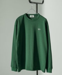 URBAN RESEARCH DOORS(アーバンリサーチドアーズ)/『XLサイズ/WEB限定』『別注』PENNEYS×DOORS　THEFOX鹿の子ロングスリーブTEE/K.GREEN