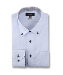 TAKA-Q/綿100％ ノーアイロン スタンダードフィット ボタンダウン 長袖 シャツ メンズ ワイシャツ ビジネス yシャツ 速乾 ノーアイロン 形態安定/505164355