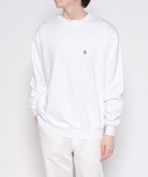 Penguin by Munsingwear(ペンギン　バイ　マンシングウェア)/【WEB限定】U.S.A.STANDARD FRENCH TERRY CREW NECK/USAスタンダードクルーネックスウェッ【アウトレット】/ホワイト