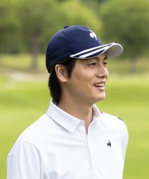 le coq sportif GOLF (ルコックスポルティフ（ゴルフ）)/【WEB限定】切替えキャップ/ネイビー