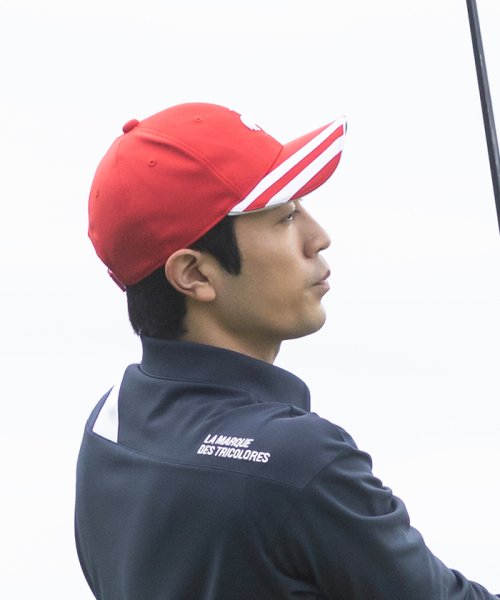 le coq sportif GOLF (ルコックスポルティフ（ゴルフ）)/【WEB限定】切替えキャップ/レッド